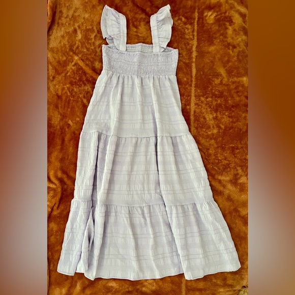 Maternity midi dress light purple size S - Picture 2 of 2